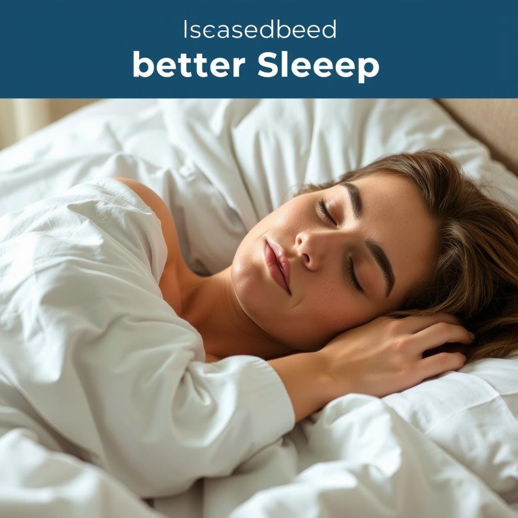 Person sleeping peacefully thanks to improved breathing with Breathe supplement, featured on this grabbing sales page