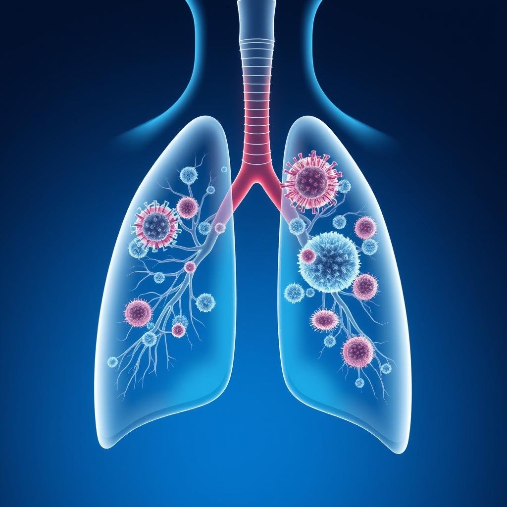Visualization of strengthened immune system with Breathe supplement, part of a grabbing sales page design